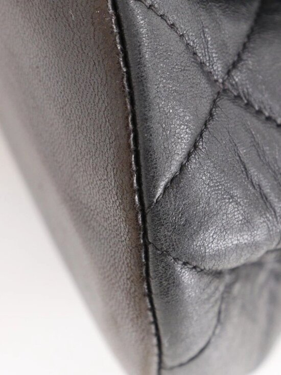 CHANEL Matelasse Backpack Daypack vintage black lambskin Women main image 9